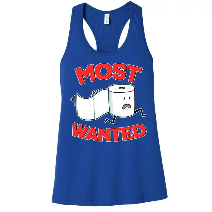 Most Wanted Toilet Paper Women's Racerback Tank