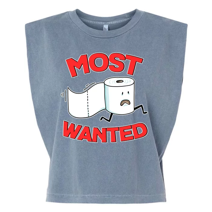 Most Wanted Toilet Paper Garment-Dyed Women's Muscle Tee