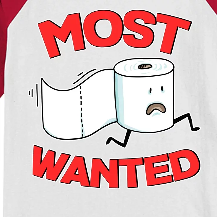 Most Wanted Toilet Paper Kids Colorblock Raglan Jersey