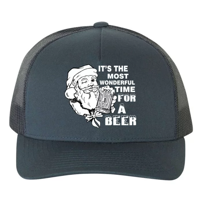 Most Wonderful Time For A Beer Yupoong Adult 5-Panel Trucker Hat