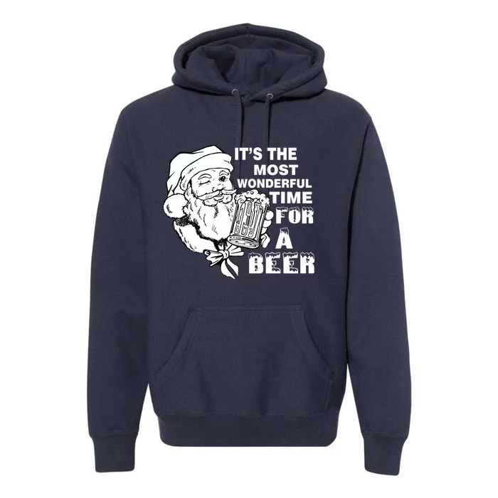 Most Wonderful Time For A Beer Premium Hoodie