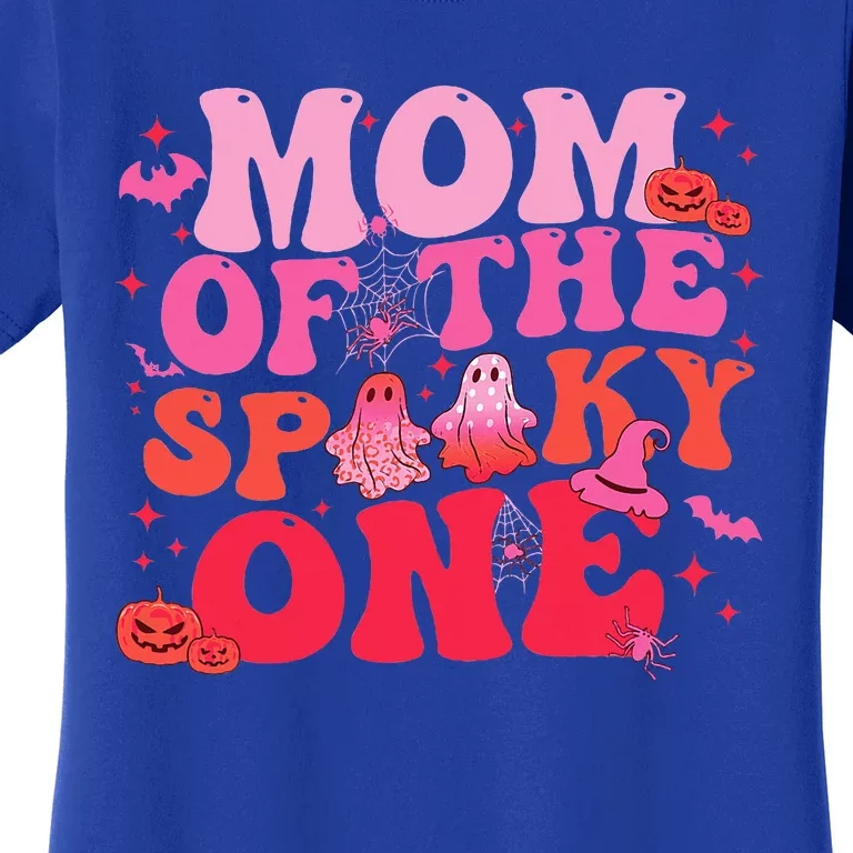 Mom Of The Spooky One Halloween Ghost Spooky Women's T-Shirt