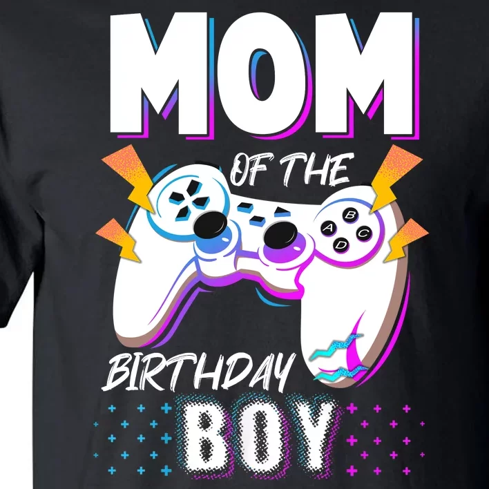 Mom Of The Birthday Boy Gamer Tall T-Shirt