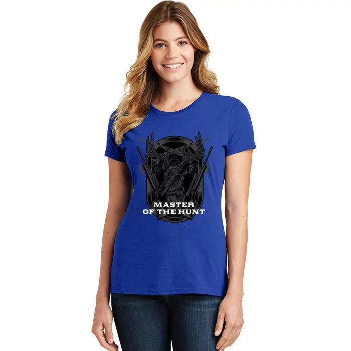 Master Of The Hunt Wildlife Hunting Outdoor Hunter Hobby Gift Women's T-Shirt