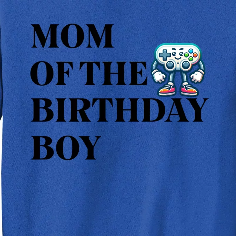 Mom Of The Birthday Matching Video Gamer Birthday Party Funny Gift Tall Sweatshirt