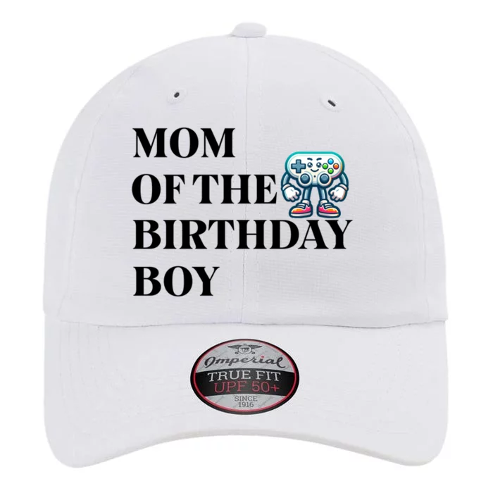 Mom Of The Birthday Matching Video Gamer Birthday Party Funny Gift The Original Performance Cap