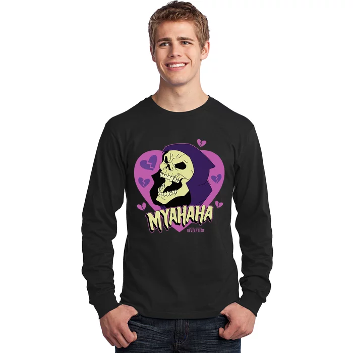 M.A.S.T.E.R.S Of The Universe Revelation Skeletor Myahaha Long Sleeve Shirt