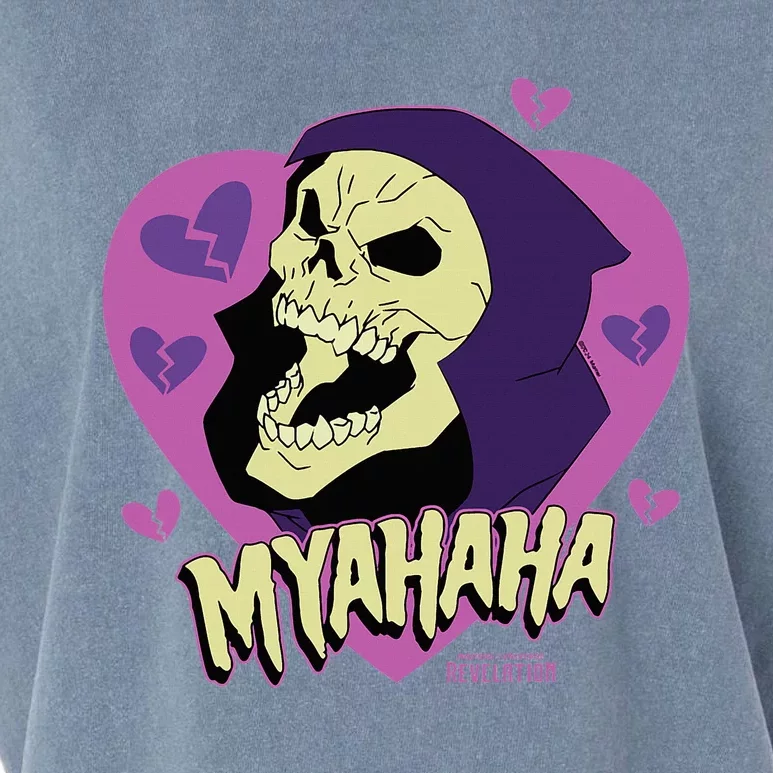 M.A.S.T.E.R.S Of The Universe Revelation Skeletor Myahaha Garment-Dyed Women's Muscle Tee