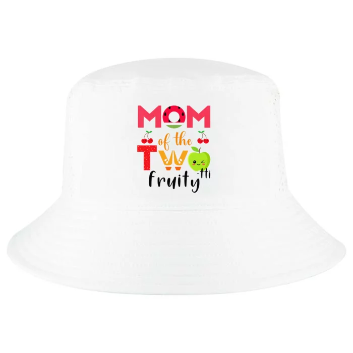 Mom Of the Twotti Frutti 2nd Birthday Party Fruit Themed Cool Comfort Performance Bucket Hat