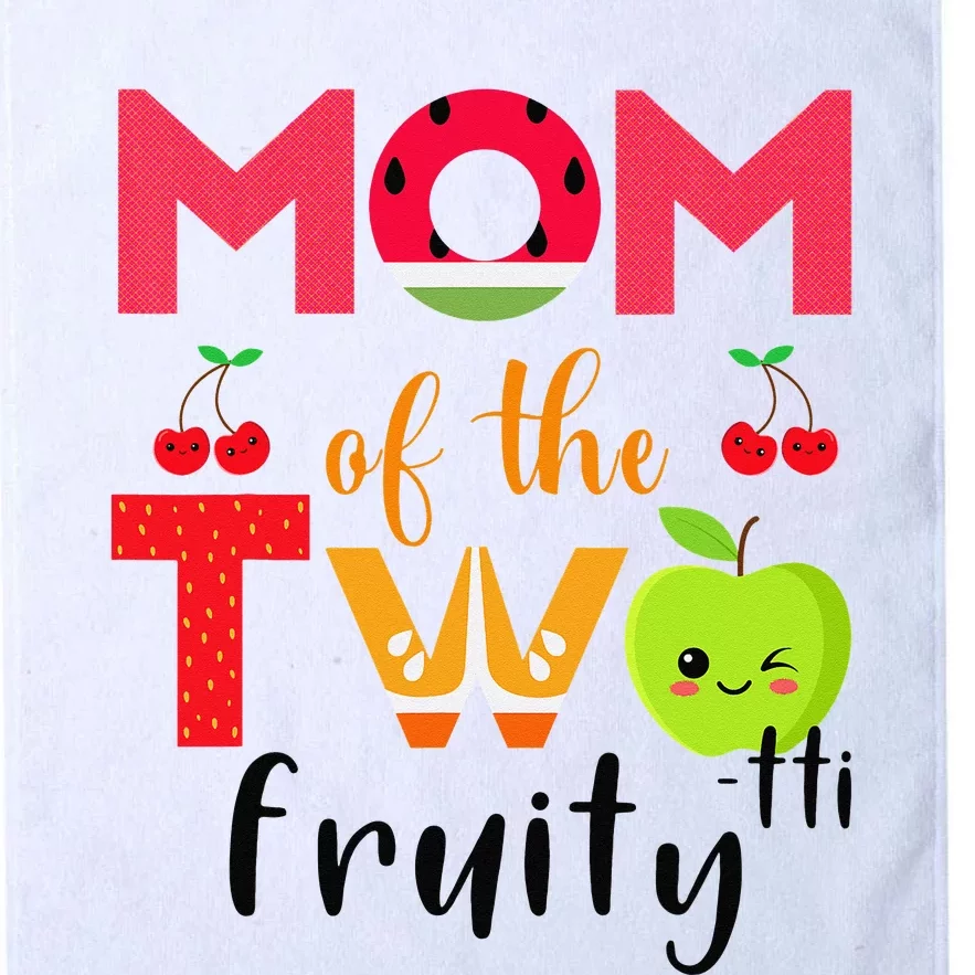 Mom Of the Twotti Frutti 2nd Birthday Party Fruit Themed Platinum Collection Golf Towel