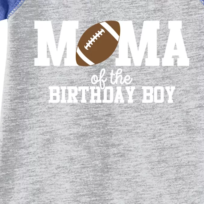 Mama Of The Birthday Football Lover First Birthday Party Cute Gift Infant Baby Jersey Bodysuit