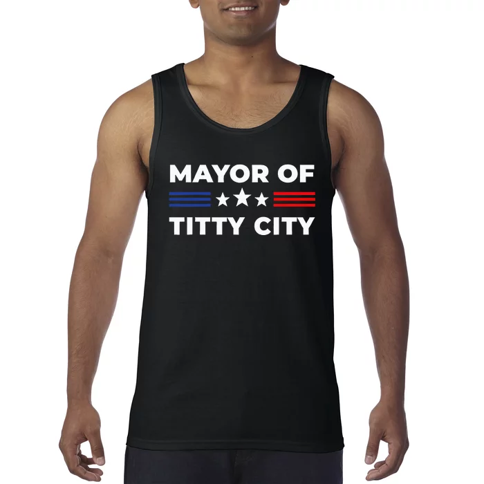 Mayor Of Titty City Tank Top