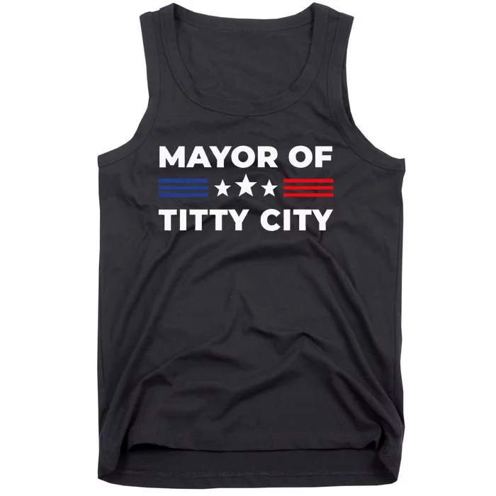 Mayor Of Titty City Tank Top