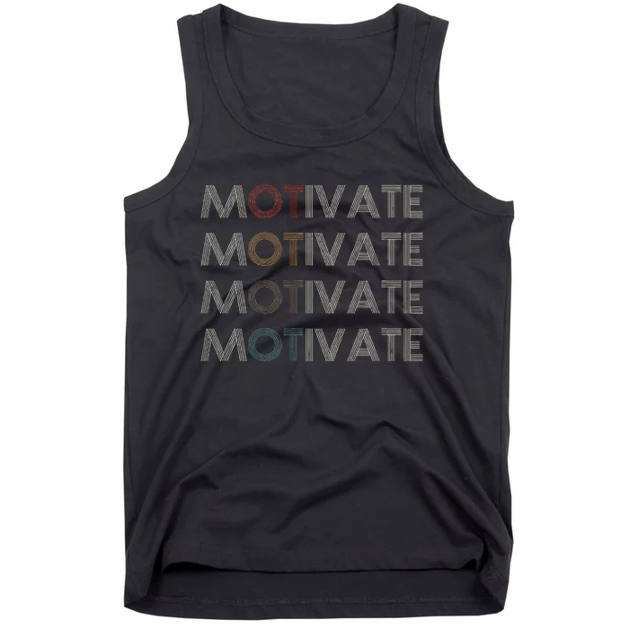 Motivate Occupational Therapy Ot Therapist Tank Top