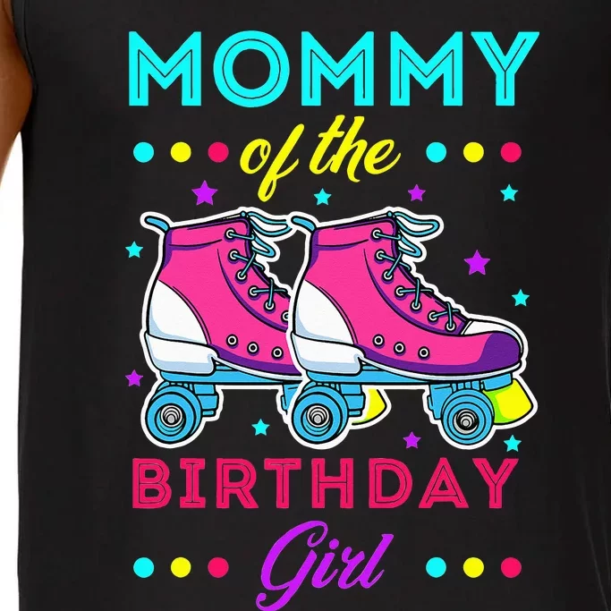 Mommy of the Birthday Roller Skates Bday Skating Theme Comfort Colors® Tank Top