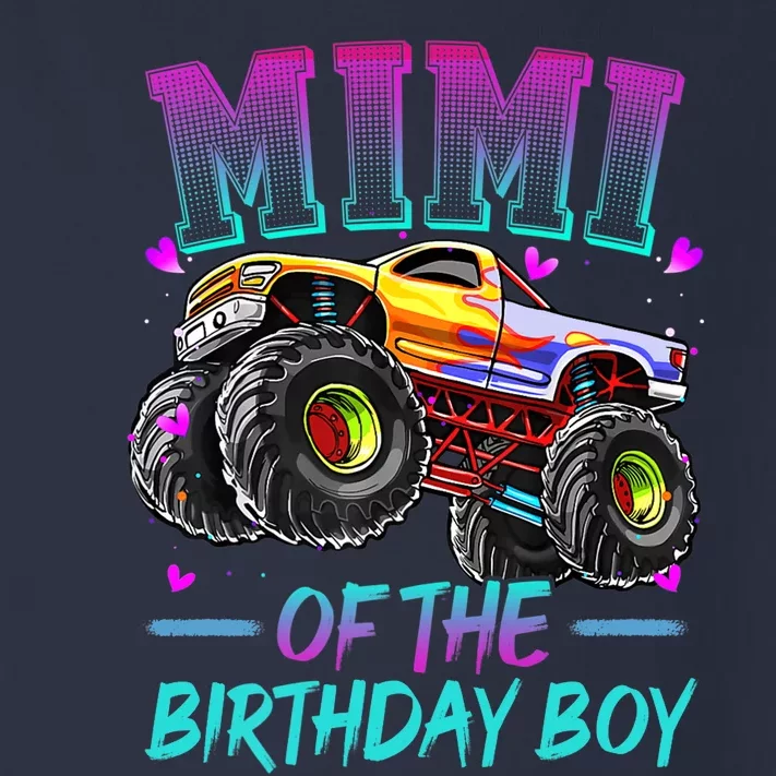 Mimi Of The Birthday Boy Monster Truck Birthday Premium Toddler Long Sleeve Shirt