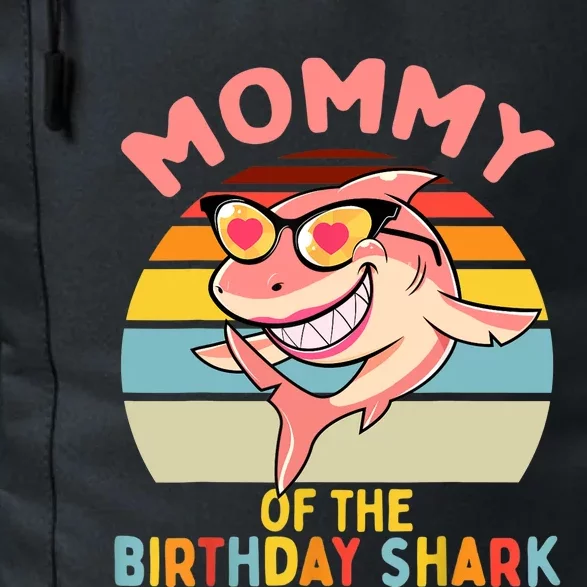 Mommy of the Shark Birthday Mom Matching Family Daily Commute Backpack