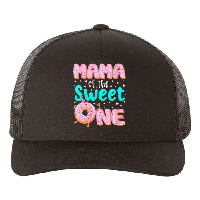 Mama Of The Sweet One 1st Birthday Donut Theme Family Yupoong Adult 5-Panel Trucker Hat