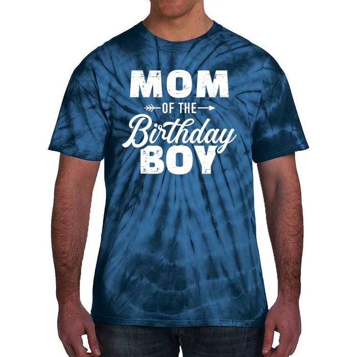 Mom of the birthday boy Tie-Dye T-Shirt