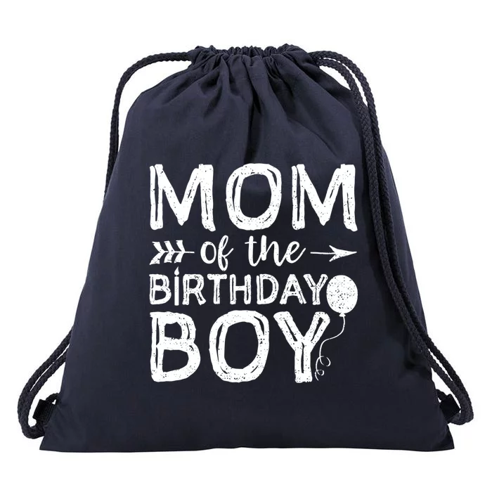 Mom Of The Birthday Gift Mothers Day Gift Drawstring Bag