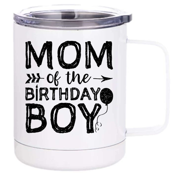 Mom Of The Birthday Gift Mothers Day Gift Front & Back 12oz Stainless Steel Tumbler Cup