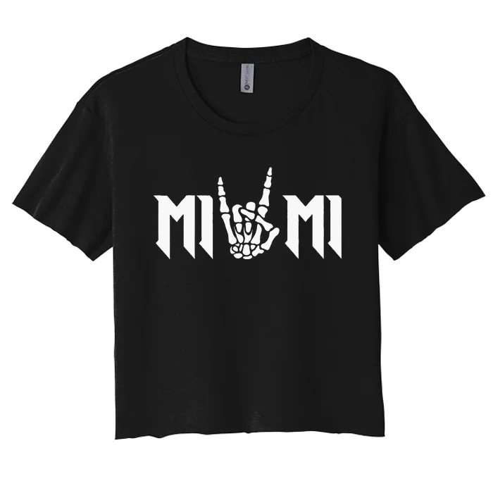 Mimi Of The Bad Two The Bone Birthday Women's Crop Top Tee