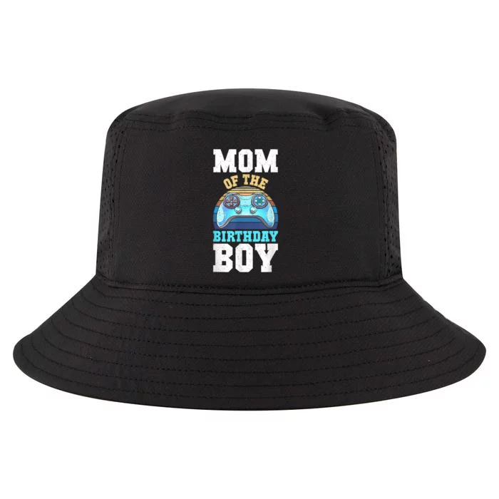 Mom Of The Birthday Boy Matching Video Gamer Birthday Party Cool Comfort Performance Bucket Hat