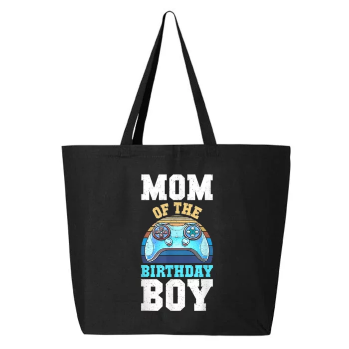 Mom Of The Birthday Boy Matching Video Gamer Birthday Party 25L Jumbo Tote