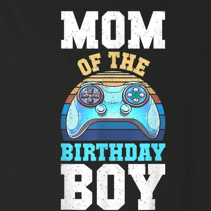 Mom Of The Birthday Boy Matching Video Gamer Birthday Party Toddler Long Sleeve Shirt