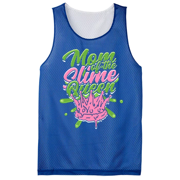 Mom Of The Slime Queen Gift Friends And Slime Birthday Gift Mesh Reversible Basketball Jersey Tank