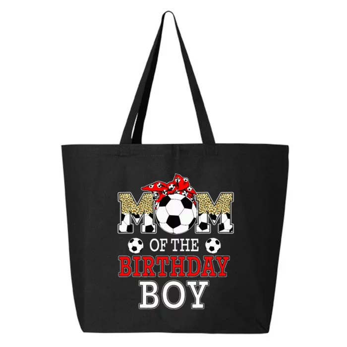 Mom Of The Birthday soccer Mom Birthday Party Family 25L Jumbo Tote