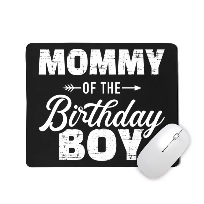 Mommy Of The Birthday, Matching Family For Mom Mousepad