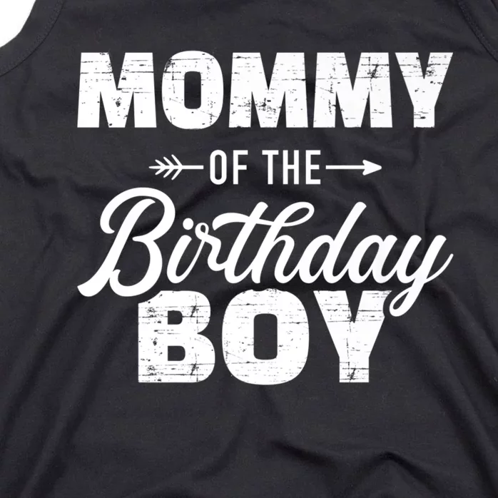 Mommy Of The Birthday, Matching Family For Mom Tank Top