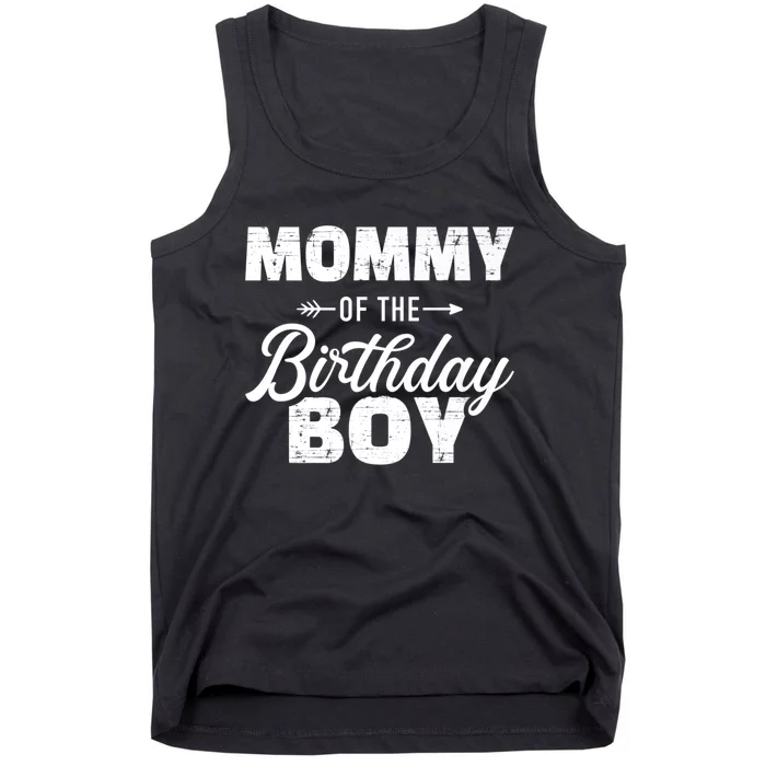 Mommy Of The Birthday, Matching Family For Mom Tank Top