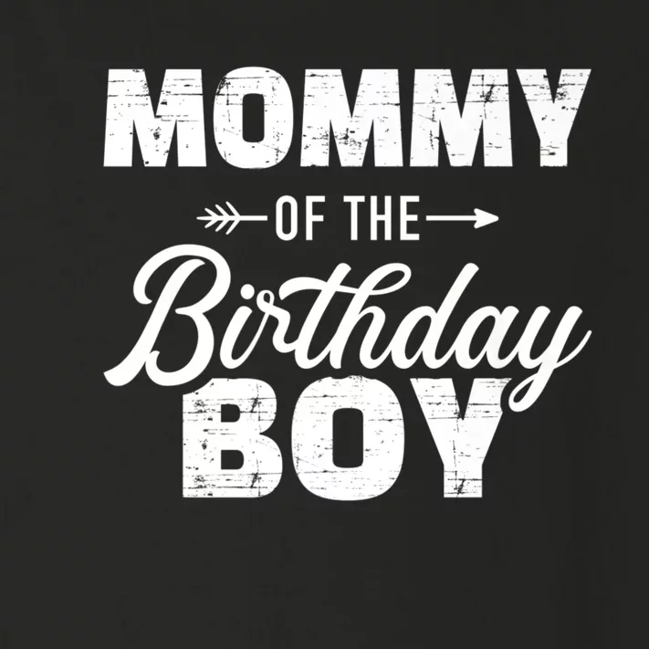 Mommy Of The Birthday, Matching Family For Mom Toddler Long Sleeve Shirt