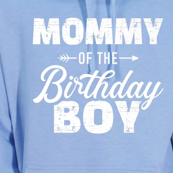 Mommy Of The Birthday, Matching Family For Mom Unisex Surf Hoodie