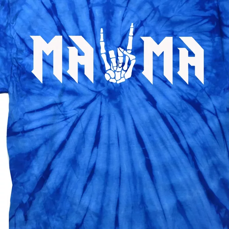 Mama Of The Bad Two the Bone Birthday 2 Years Old Birthday Tie-Dye T-Shirt