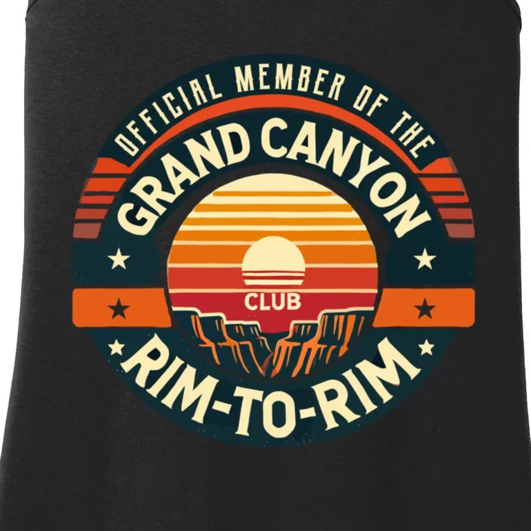 Member Of The Grand Canyon Rimtorim Club Ladies Essential Tank