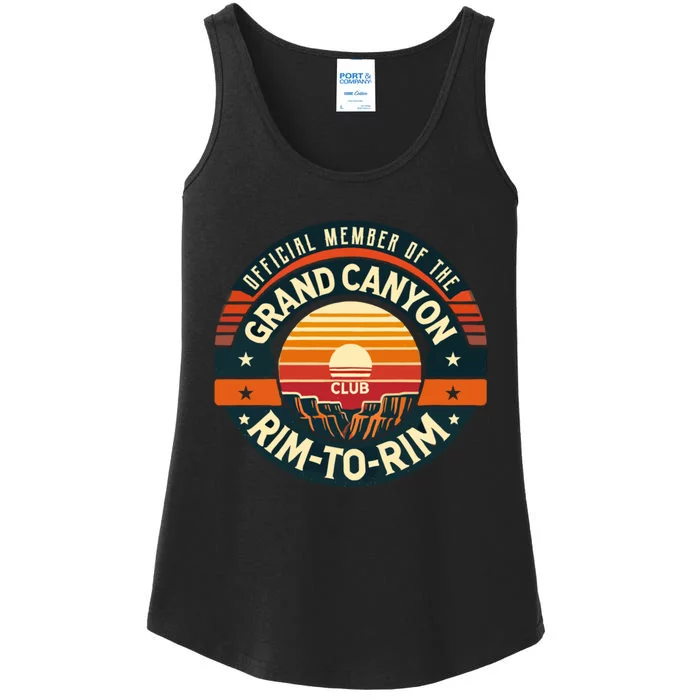 Member Of The Grand Canyon Rimtorim Club Ladies Essential Tank