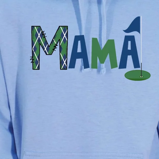 Mama Of The Birthday Boy Hole In One Golf Sport Matching Unisex Surf Hoodie