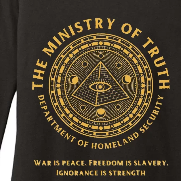 Ministry Of Truth Disinformation Governance Board Womens CVC Long Sleeve Shirt