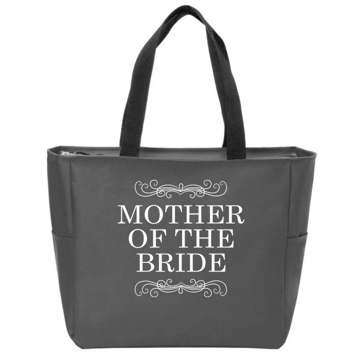 Mother Of The Bride Zip Tote Bag