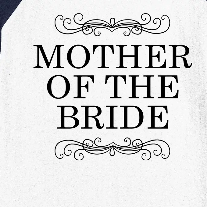 Mother Of The Bride Baseball Sleeve Shirt