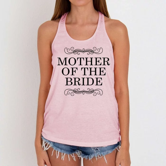 Mother Of The Bride Women's Knotted Racerback Tank