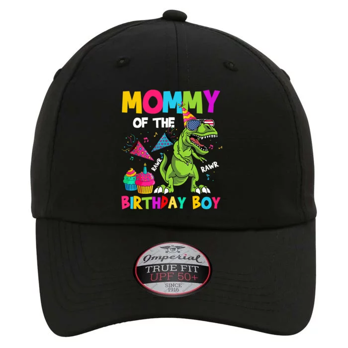 Mommy Of The Birthday Boy T-Rex Dinosaur Birthday The Original Performance Cap