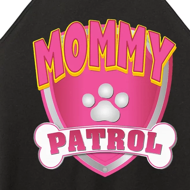 Mommy Of The Birthday Girl Dog Paw Mom Matching Women’s Perfect Tri Rocker Tank