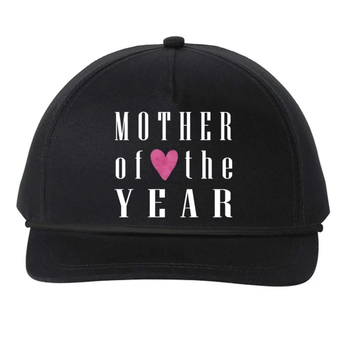 Mother Of The Year Gift Snapback Five-Panel Rope Hat