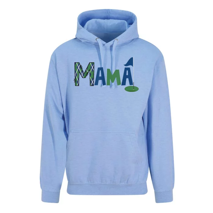 Mama Of The Birthday Boy Hole In One Golf Sport Matching Unisex Surf Hoodie