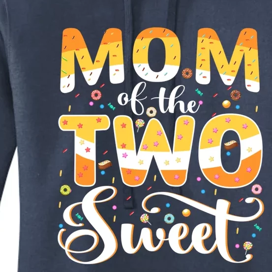 Mom Of The Two Sweet Proud Mother Mothers Day Cute Gift Women's Pullover Hoodie