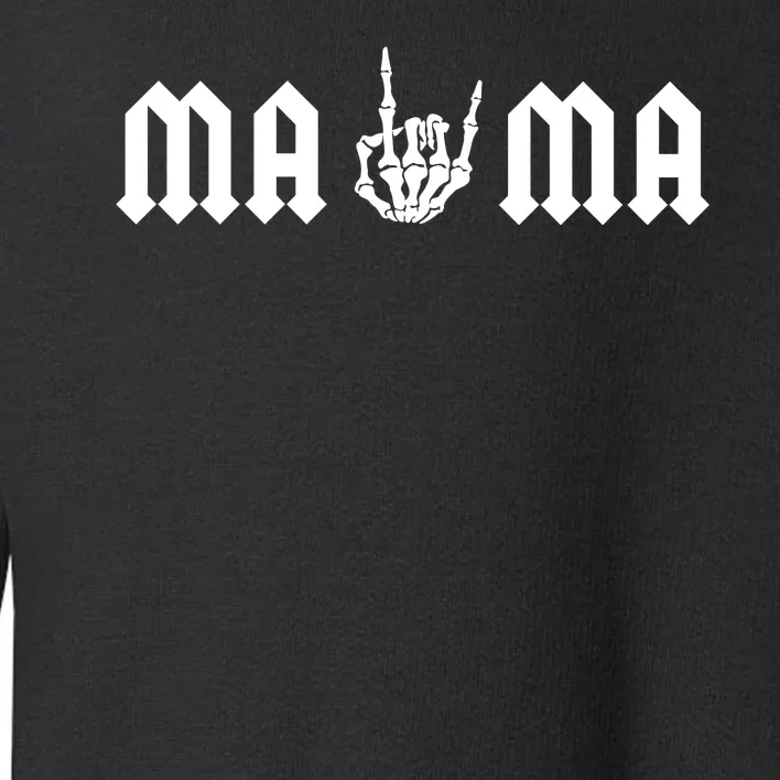 Mama Of The Bad Two The Bone Birthday 2 Years Old Birthday Toddler Sweatshirt